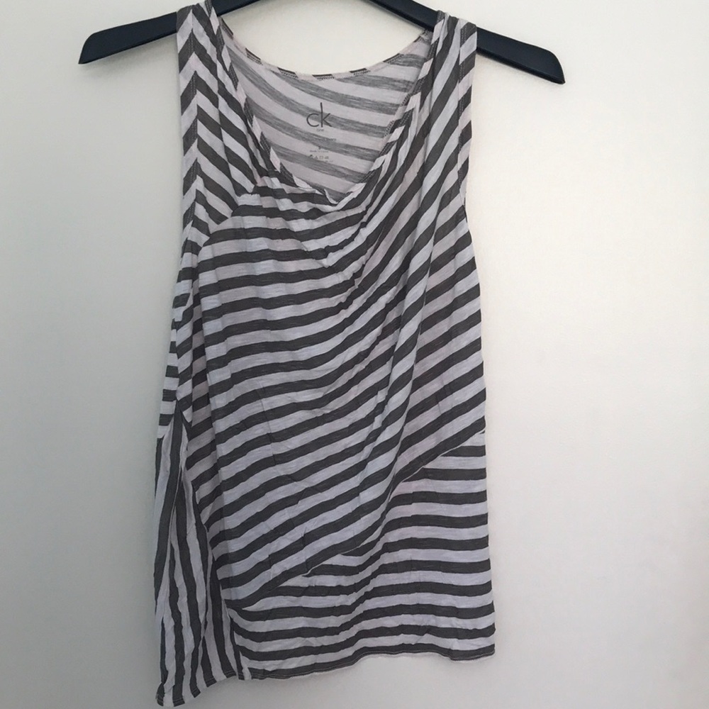 Calvin Klein Asymmetric Tank Top (Size: S)